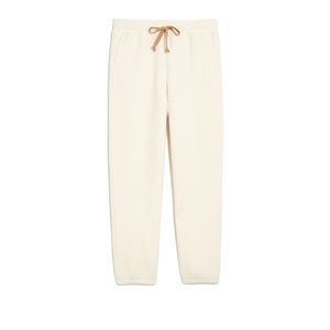 Madewell NWT MWL Betterfleece Retro Sweatpants White/Cream Women’s Small